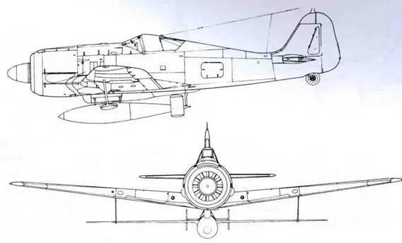 Fw 190 A5U15 с бомбой BY 246 Fw 190 A6 Fw 190 A6R1 Fw - фото 153