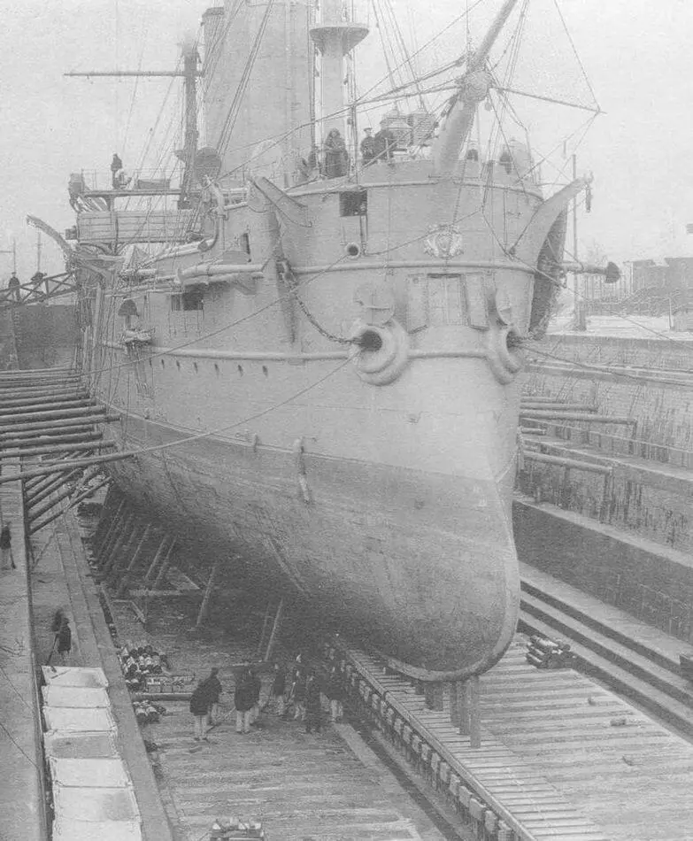 В доке Кронштадт 1910е гг Корабельные работы и отдых 1910е гг - фото 103