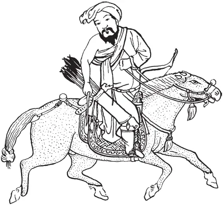 Монгольский лучник XIVXV веков Китайский рисунок эпохи Мин Весной 1378 года - фото 96