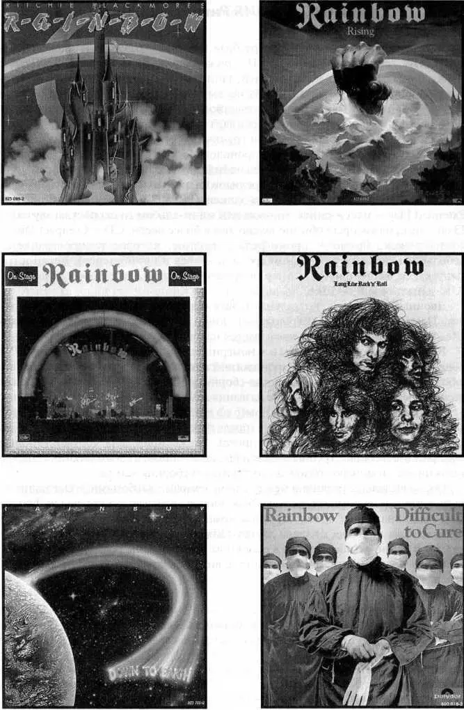Дискография Ритчи Блэкмора разбита на четыре раздела I дискография RAINBOW - фото 29