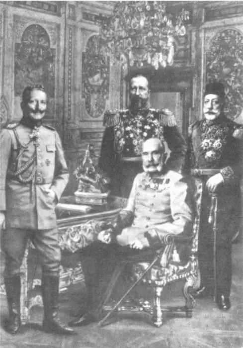 Монархи Центральных держав германский кайзер Вильгельм II болгарский царь - фото 18
