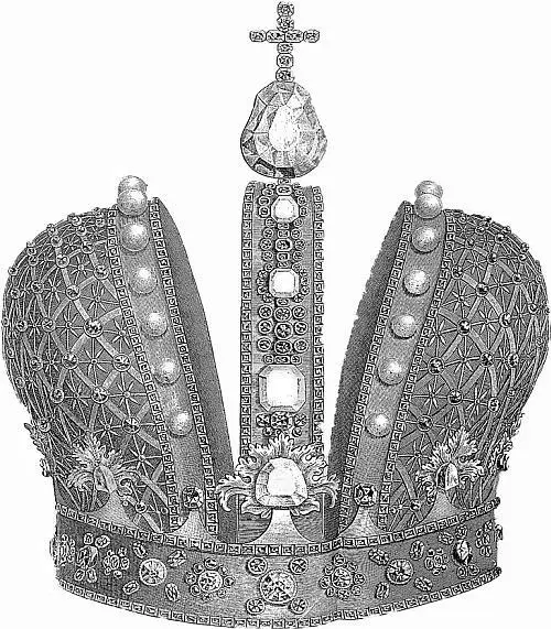 Большая императорская корона Анны Иоанновны 1730 г Корона императрицы Анны - фото 169