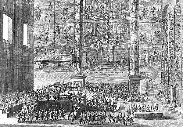 Коронация Елизаветы Петровны в Успенском соборе Московского Кремля 1742 г - фото 185