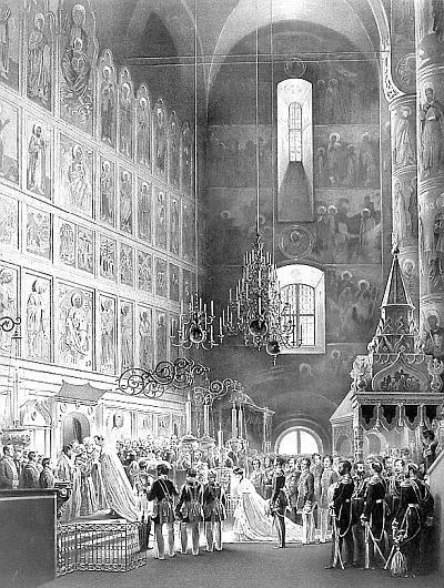 Миропомазание Александра II 1856 г Малая императорская корона и ее - фото 217