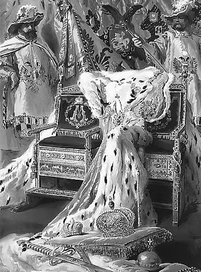 Коронационные регалии Коронационный альбом 1883 г Решение о ремонтных - фото 220