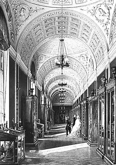 КА Ухтомский Малый Эрмитаж Галерея драгоценностей 1861 г Согласно - фото 238