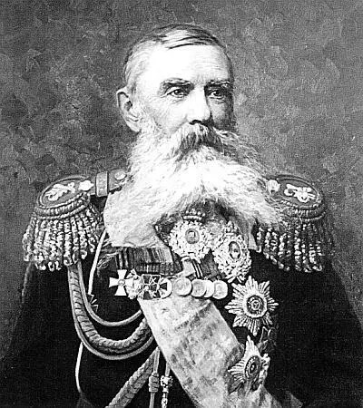 Князь ФЛ фон Гейден 18211900 с двумя портретными медальонами Александра II - фото 307