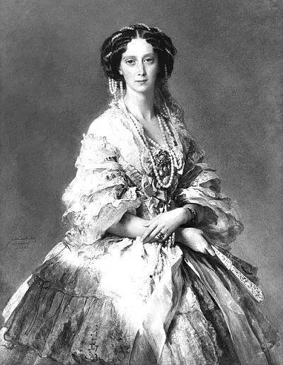 Ф Винтерхальтер Портрет императрицы Марии Александровны 1857 г - фото 365