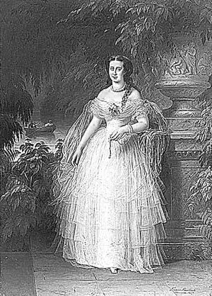 ФА Каульбах Портрет великой княгини Александры Иосифовны 1857 г Перечень - фото 428