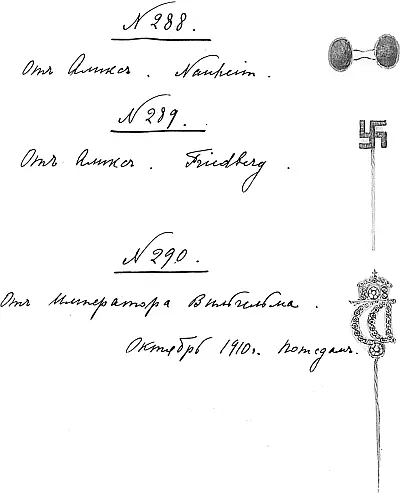 Translation of the Notes in the Tsars Alb - фото 596