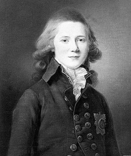 ЖЛ Вуаль 1792 г Портрет великого князя Александра Павловича - фото 204
