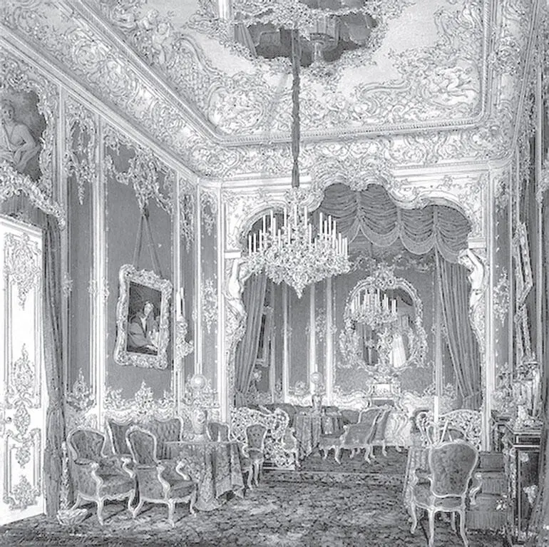 ЭП Гау Будуар императрицы Марии Александровны 1860е гг АХ Кольб - фото 63