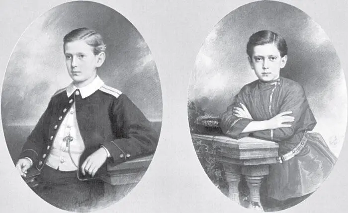 ИН Крамской Портреты великих князей Сергея и Павла Александровичей 1870 г - фото 66