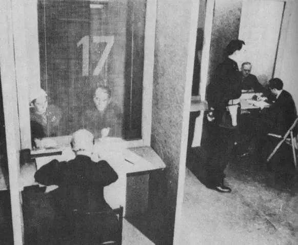 В Нюрнберге нас с Флекснером разделяла проволочная решетка с мелкими - фото 19