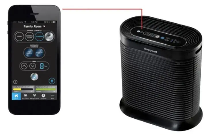 Воздухоочиститель Honeywell HPA250B оснащен Bluetooth и продается в компании со - фото 18