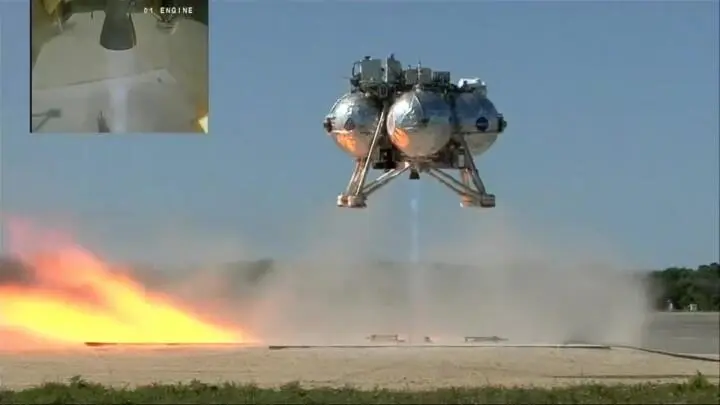 Это NASA Morpheus Lander прототип аппарата для вертикального взлёта и посадки - фото 41