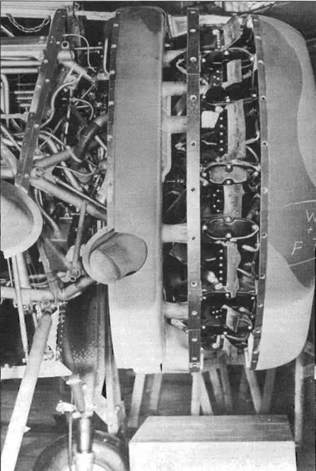 Двигатель Райт Циклон на Баффало Мк1 Распорка стойки шасси приводившаяся - фото 54