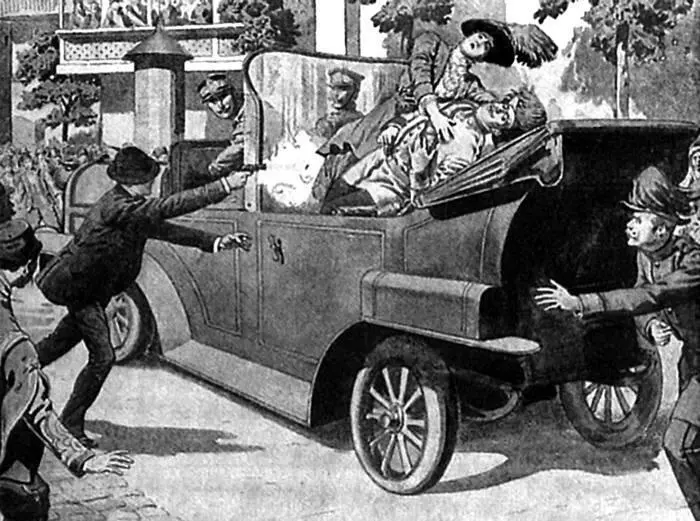 Автомобильная прогулка стала роковой для наследника австрийского престола - фото 73