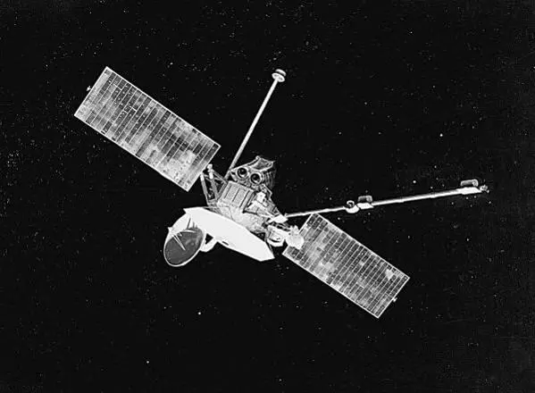 Американская автоматическая межпланетная станция Маринер10 Меркурий самая - фото 45
