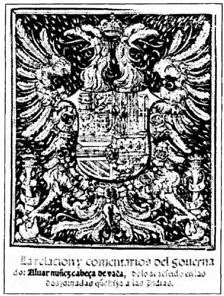 Обложка второго прижизненного издания 1555 г книги Альвара Нуньеса Кабесы де - фото 70