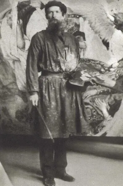 В М Васнецов во Владимирском соборе Фото 1891 г Эскиз к образу св - фото 20