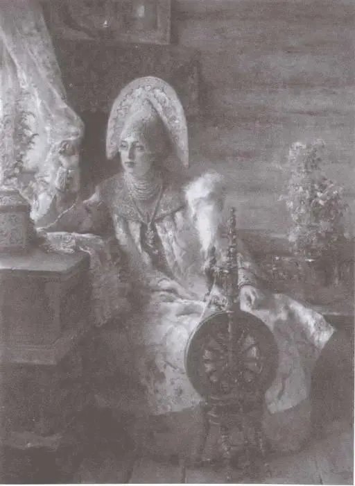 У окна Художник КЕ Маковский Две ведьмы Художник X Бальдунг - фото 3