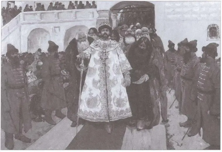 Великий государь царь и самодержец всея Руси Художник СВ Иванов Приезд - фото 19