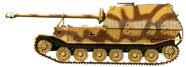 Panzerjager Tiger P Sd Kfz 184 ФердинандЭлефант Экипаж 6 человек Вес 65 - фото 31