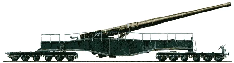 Технические характеристики Длина 32 м Длина ствола 2154 м Калибр 283 мм - фото 61