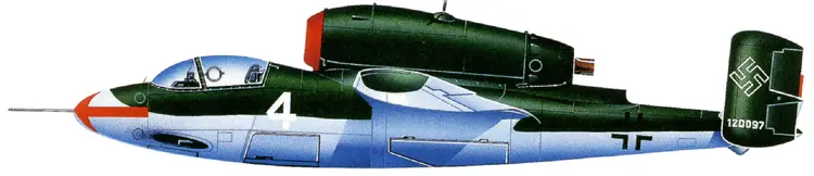 Хейнкель Не 162А2 Хейнкель Не 162D Технические характеристики Хейнкель - фото 89