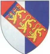Ранний герб Джона Бофорта 1го графа Сомерсетского с перевязью символизирующей - фото 113