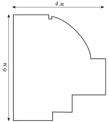 Рисунок 8 Выкройка натяжного потолка Рулоны с виниловой пленкой чаще всего - фото 11