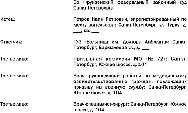 Призыв на военную службу Пособие для призывника и его представителя - фото 16