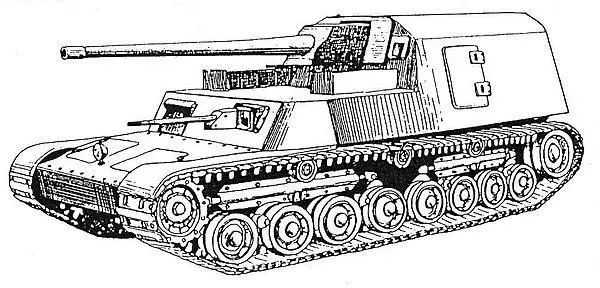 ХОРИ ЗЕНИТНЫЕ САМОХОДНЫЕ УСТАНОВКИ На базе лёгкого танка Кени в 1942 - фото 26