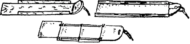 Рис 916 Волокуши из фанеры жести и железа На плоскую волокушу раненого - фото 77
