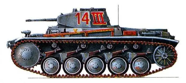 PzKpfwII AusfC 3й батальон 25го танкового полка 7й танковой дивизии - фото 74