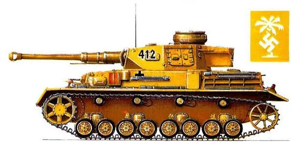PzKpfwIV AusfF2 4я рота 5го танкового полка 21й танковой дивизии - фото 79