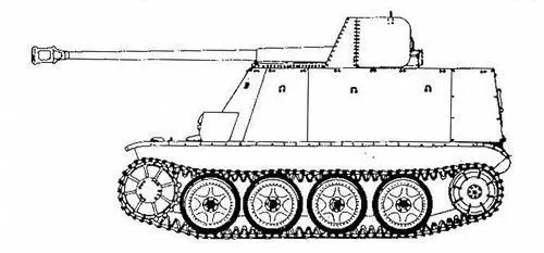 762 cm Pak r auf PzIID Marder II ТАКТИКОТЕХНИЧЕСКИЕ ХАРАКТЕРИСТИКИ САУ - фото 34