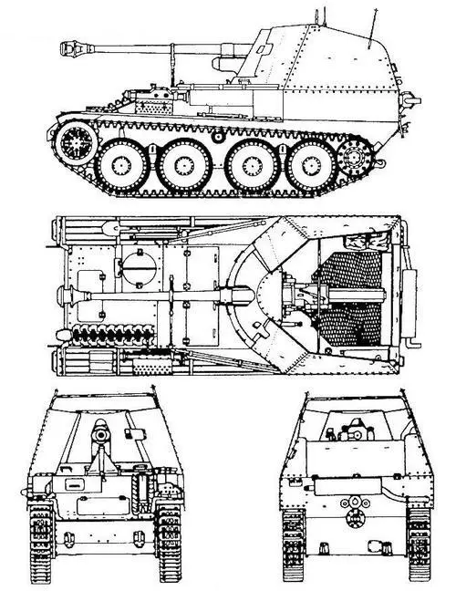 75 cm Pak 40 auf Pz38 t Marder IIIM 75 cm Pak 40 auf Pz38 t Marder - фото 39