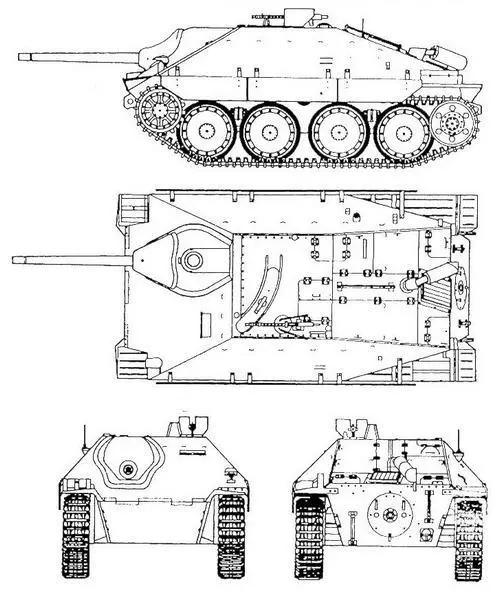 Hetzer Боевое крещение Hetzer Охотник получил в составе 731го и 734го - фото 42
