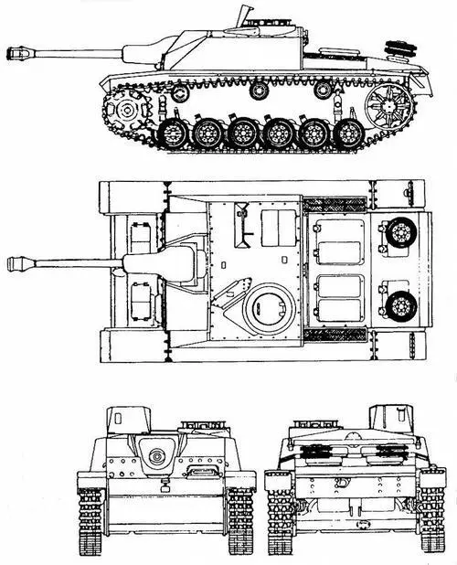 StuG IIIG Первые четыре батареи штурмовых орудий получили боевое крещение в - фото 46