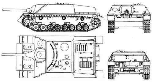 Jagdpanzer IV ТАКТИКОТЕХНИЧЕСКИЕ ХАРАКТЕРИСТИКИ Jagdpanzer IV БОЕВАЯ МАССА - фото 52