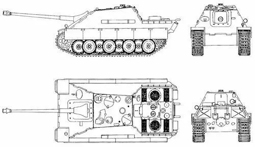 Jagdpanther Самоходные установки Jagdpanther Ягдпантера поступали на - фото 61