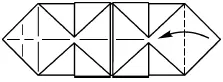 12 Согните треугольник справа 13 Линии сгиба слева проходят через - фото 369