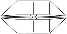 2 Переверните 3 Согните форму по диагонали 4 Опустите заднюю ножку - фото 392