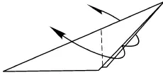 11 Выгните правую часть по намеченной линии 12 Снова выгните треугольник - фото 529