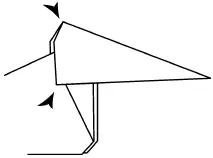 15 Проверьте результат Подогните треугольники слева и вогните внутрь верхний - фото 533