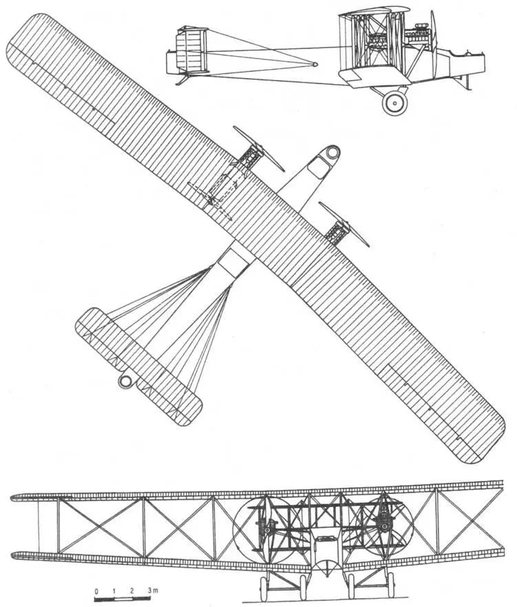 Handly Page V1500 Элероны на обоих крыльях Двигатели рядные - фото 93