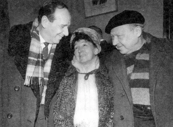 С Р Зеленой и И Прутом 60е годы С Ю Завадским М Жаровым и А Эскиным - фото 70
