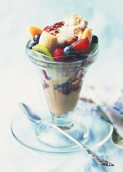 Мороженое с фруктовосливочным гарниром Пломбир классический Тортмороженое с - фото 32